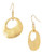 Kenneth Cole New York Circle Drop Earring - Gold