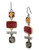 Kenneth Cole New York Multi Colored Faceted Bead Drop Earring - Multi-Coloured