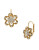 Betsey Johnson Crystal Flower Drop Earring - CRYSTAL