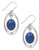 Lucky Brand Blue Drop Earring - Silver