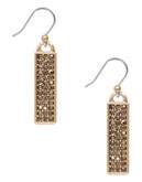 Lucky Brand Gold Tone Drop Earring - Gold
