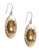 Lucky Brand Quartz Sunburst Drop Earrings - Gold