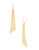 Kenneth Cole New York Gold Geometric Stick Linear Earring - GOLD