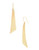 Kenneth Cole New York Gold Geometric Stick Linear Earring - Gold