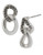 Kenneth Cole New York Pave Link Drop Earring - Silver