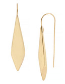 Kenneth Cole New York Gold Geometric Linear Earring - Gold