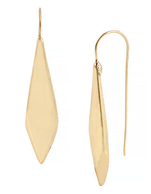 Kenneth Cole New York Gold Geometric Linear Earring - Gold