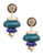 Kenneth Cole New York Multi Bead Drop Earrings - BLUE