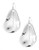 Robert Lee Morris Soho Organic Drop Earrings - Silver