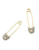 Rachel Rachel Roy Safety Pin Spear Earring - Gold