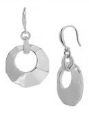 Kenneth Cole New York Shiny Metal Item Metal Drop Earring - Shiny Gold
