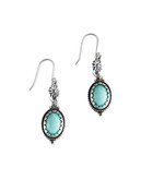 Lucky Brand Turquoise Double Drop Earrings - Turquoise