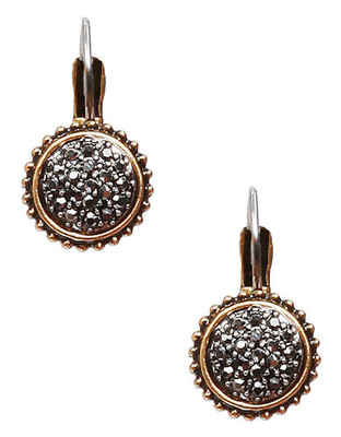 Lucky Brand Metal Drop Earring - Two Tone