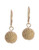 Anne Klein Leverback Ball Drop Earring - Yellow