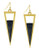 Vince Camuto Linear Horn Drop Earring - Gold