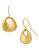 Robert Lee Morris Soho Pebble Drop Earring - Gold