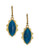 Sam Edelman Marquis Stone Drop Earrings - Blue