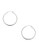 Nadri Small Tapered Hoop - Silver