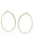 Lauren Ralph Lauren Glam Hoop Earrings - GOLD