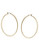 Lauren Ralph Lauren Glam Hoop Earrings - Gold