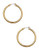 Lauren Ralph Lauren Polished Hoop Earrings - Gold