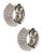 Carolee Pave Crystal Hoop Earrings - silver