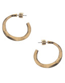 Kenneth Cole New York Gold Open Hoop Earring - No Color