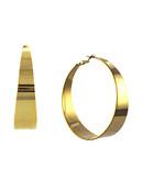 Vince Camuto Gold Tapered Hoop - Gold