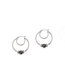 Nine West Pierced Small Hoop Earring - Silver