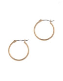 Nine West Pierced Small Clickit Hoop Earring - Gold