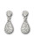 Swarovski Heloise Pierced Earrings - Silver