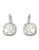 Swarovski Sheena  Earrings - Silver