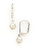 Lauren Ralph Lauren Delicate Pearl Earrings - Pearl