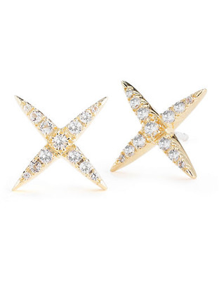 Elizabeth And James Kara Stud Earrings - Gold