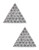 Crislu Geometric Diamond Studs - SILVER