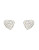 Swarovski Alana Clear Crystal Pierced Earrings - SILVER