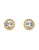 Swarovski Angelic Pierced Earrings Goldplated - GOLD