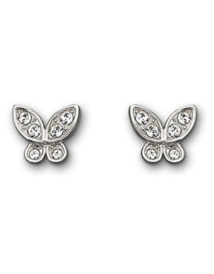 Swarovski Nightingale Earrings - Silver