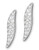 Swarovski Aline Pierced Earrings - Silver