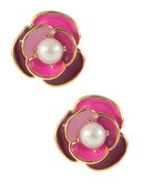 Kate Spade New York Deco Blossom Stud Earrings - Pink Multi