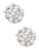 Nadri Cubic Zirconia Clustered Stud Earrings - Silver