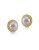 Carolee Pearl Button Clip Earrings - WHITE