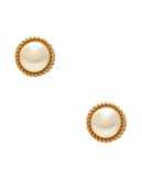 Kate Spade New York Seaport Pearl Studs - GOLD