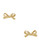 Kate Spade New York Skinny Mini Bow Studs - GOLD