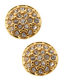 Lauren Ralph Lauren Pave Stud Earrings - gold