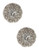 Carolee Crystal Dome Stud Earrings - silver