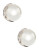 Nadri Pearl Stud Earrings - SILVER