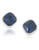 Carolee Dark Star Stud Pierced Earrings - Blue