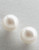 Lauren Ralph Lauren 6mm Faux Pearl Stud Earrings - White Pearl/Silvertone