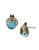 Betsey Johnson Crystal Bug Stud Earring - BLUE